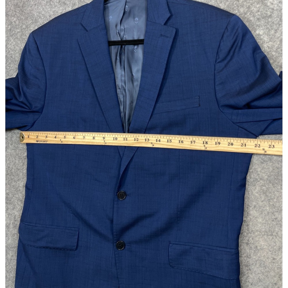 John Varvatos Star USA Blazer Blue 44R Sport Coat Jacket - Picture 12 of 16